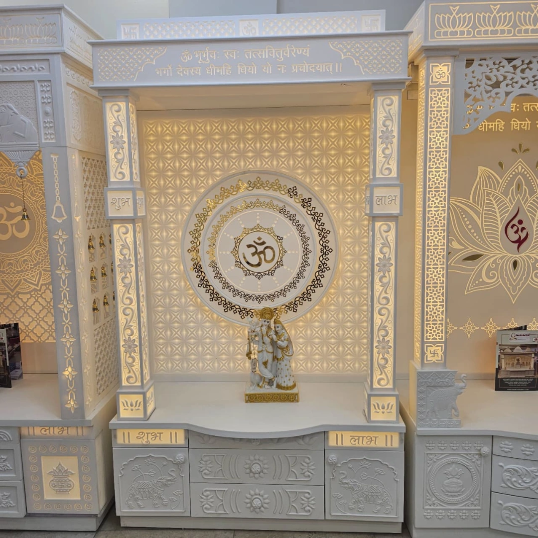 Corian Mandir For Home