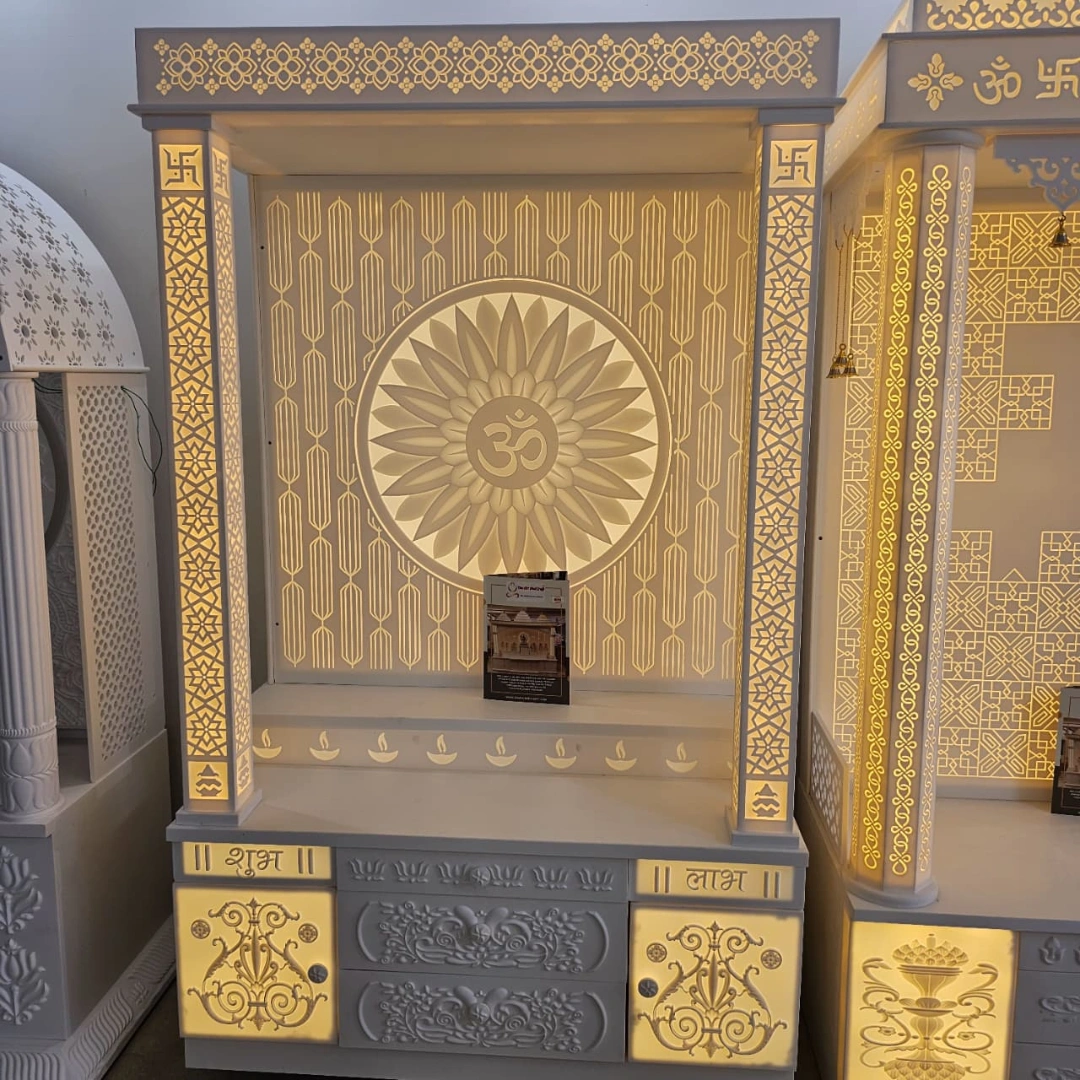 Corian Temple With Led Lighting